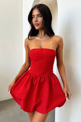 Bluebell Dress - Red