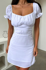 Carrie Mini Dress - White