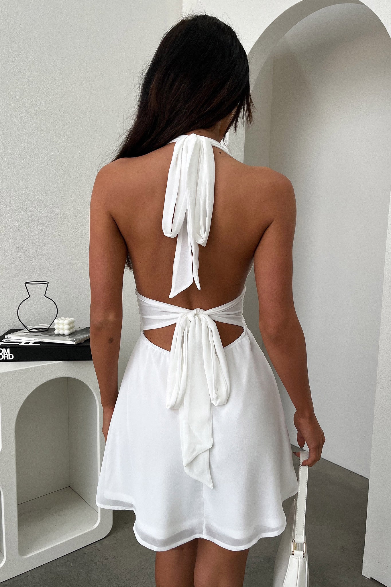 Elenor Dress - White