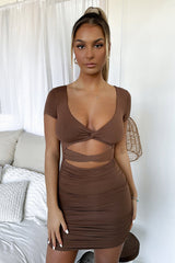 Firosa Dress - Brown
