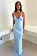 Gilbert Maxi Dress - Blue