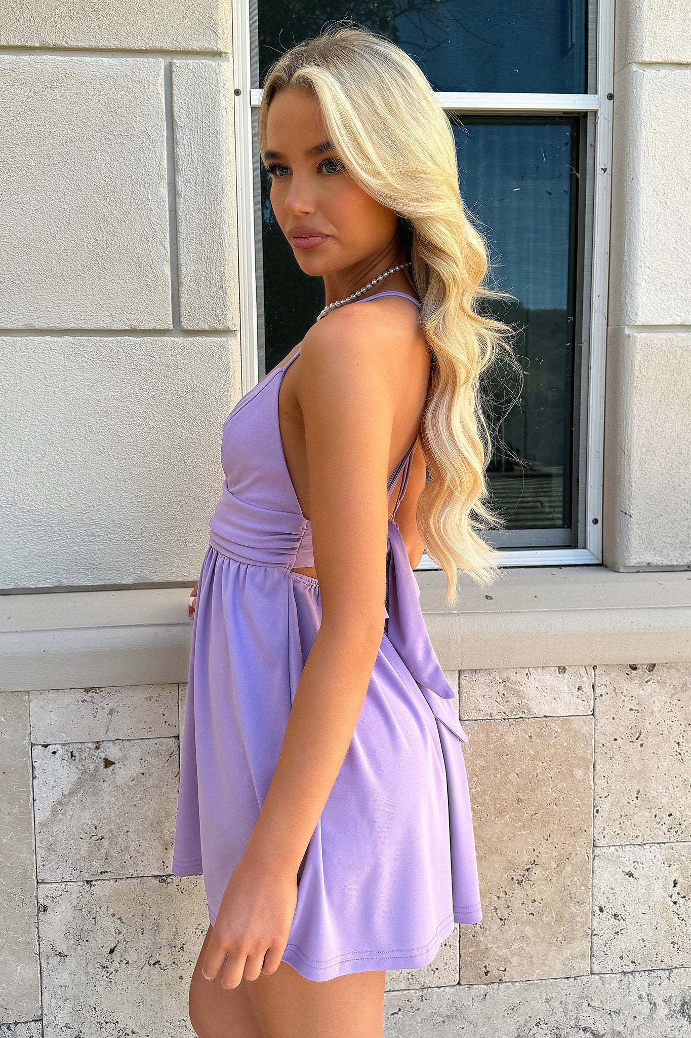 Hyland Dress - Purple