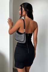 Lane Mini Dress - Black