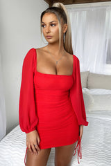 Lorde Dress - Red