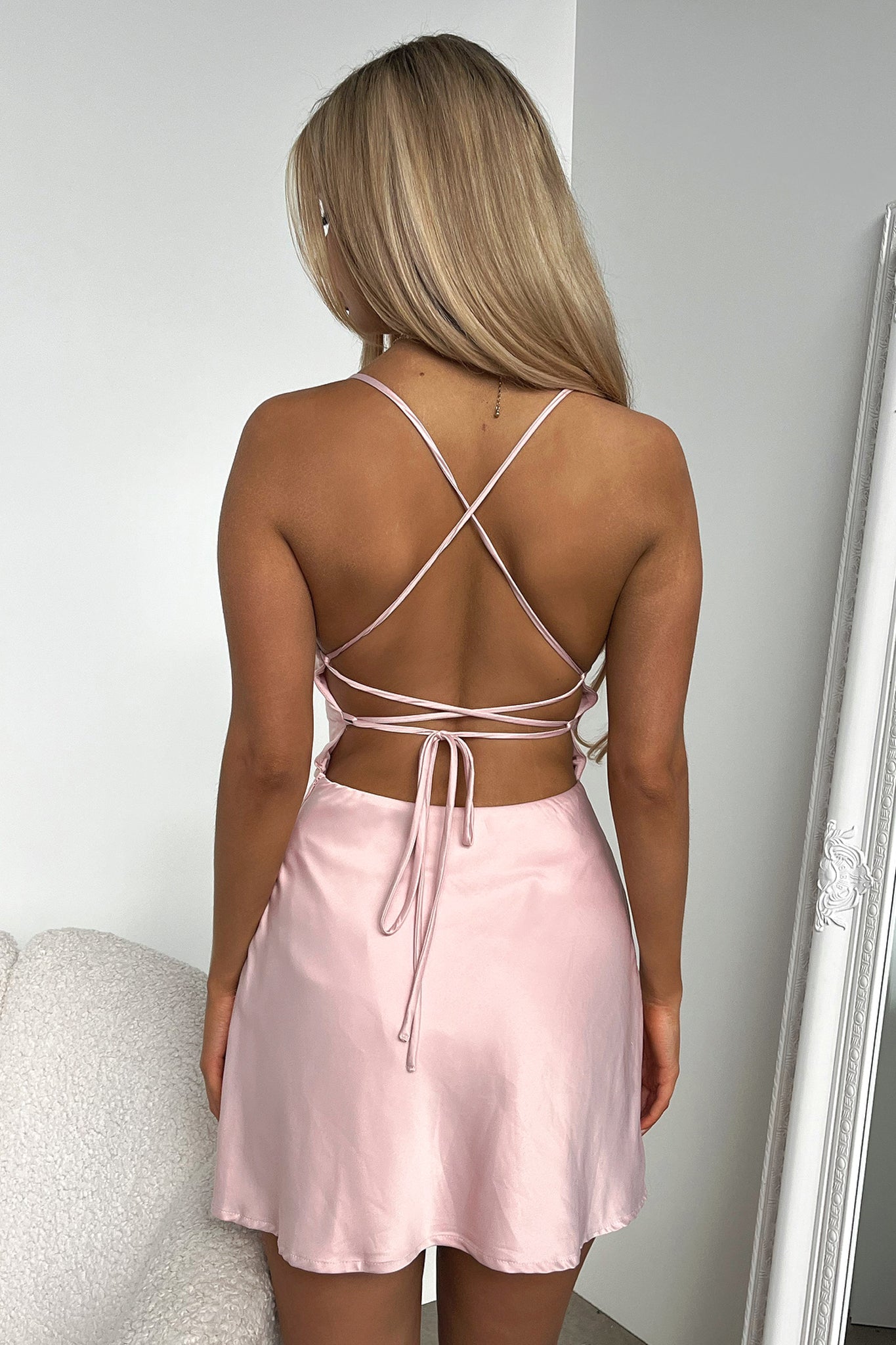Olivia Dress - Blush