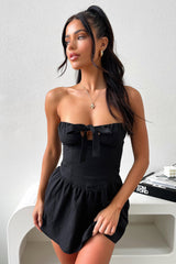 Penton Mini Dress - Black