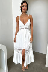 Rhodes Maxi Dress - White