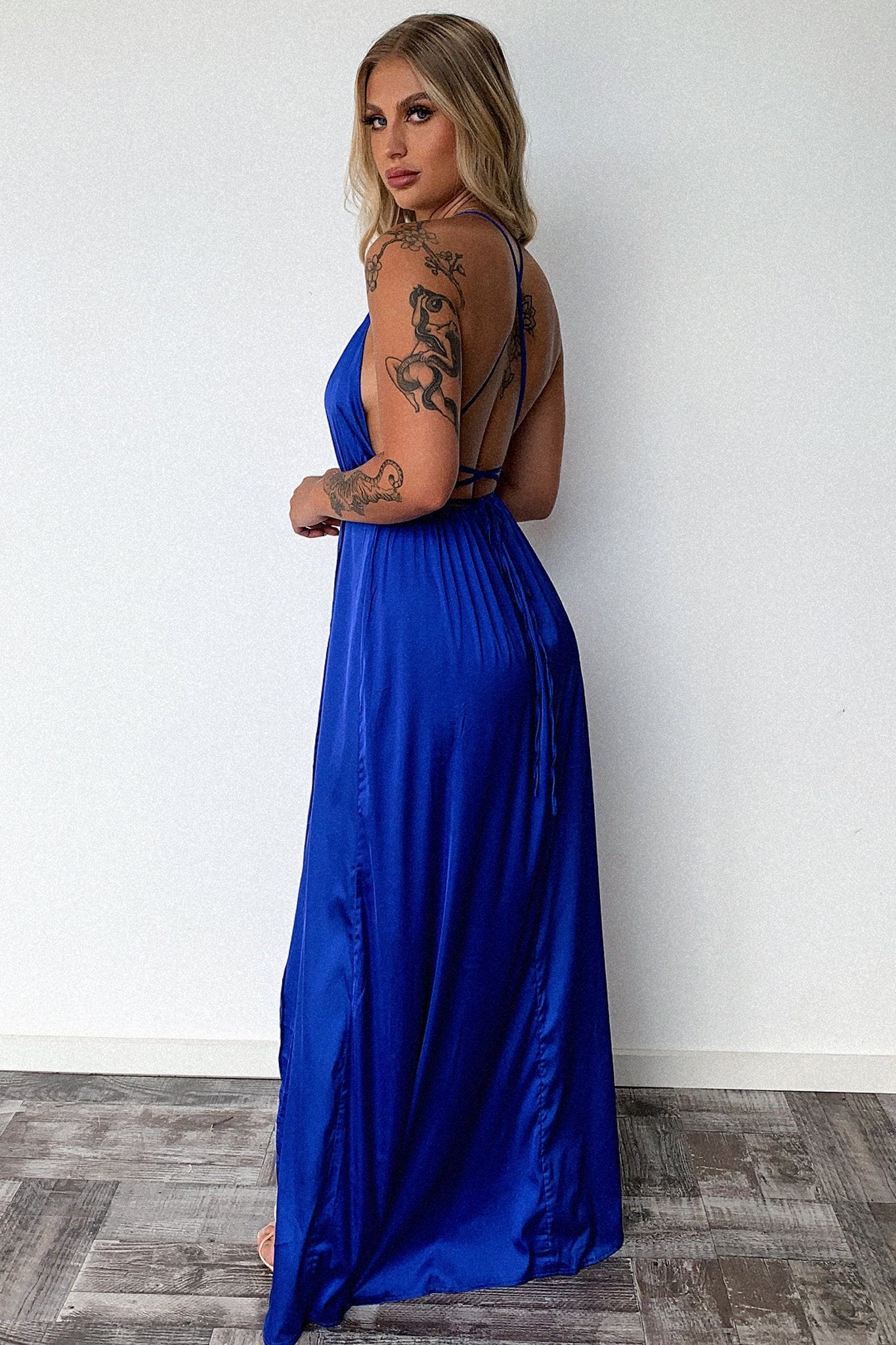 Scarlett Dress - Royal Blue