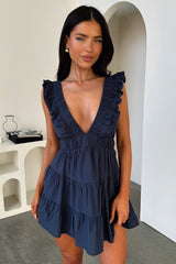 Shaylee Dress - Navy