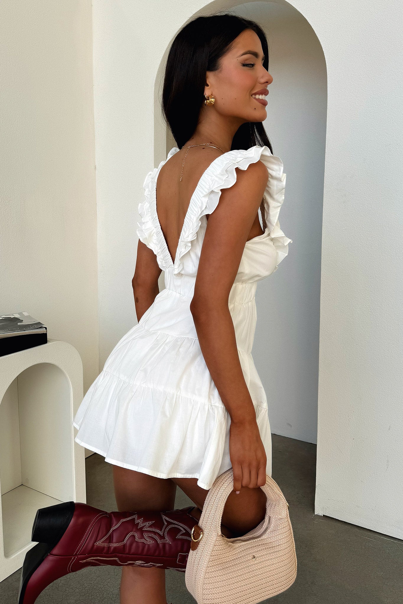Shaylee Dress - White